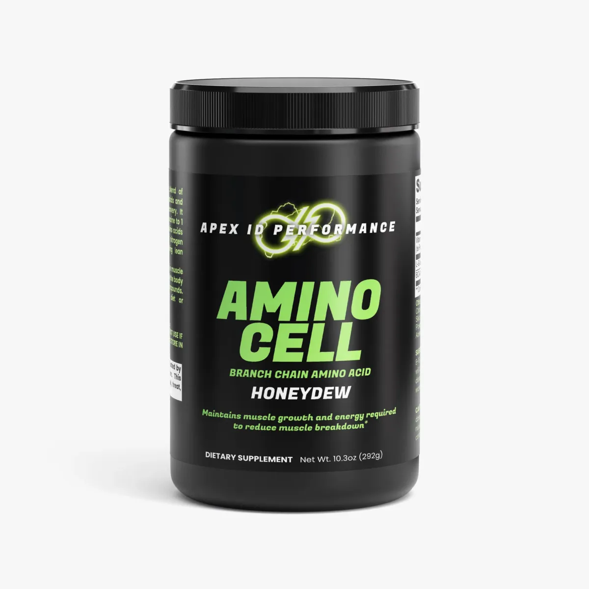 Amino Cell BCAA (Honeydew) product packaging
