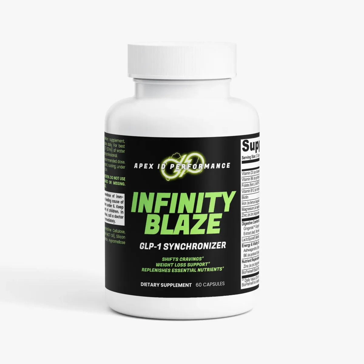 Infinity Blaze  GLP-1 Synchronizer product packaging
