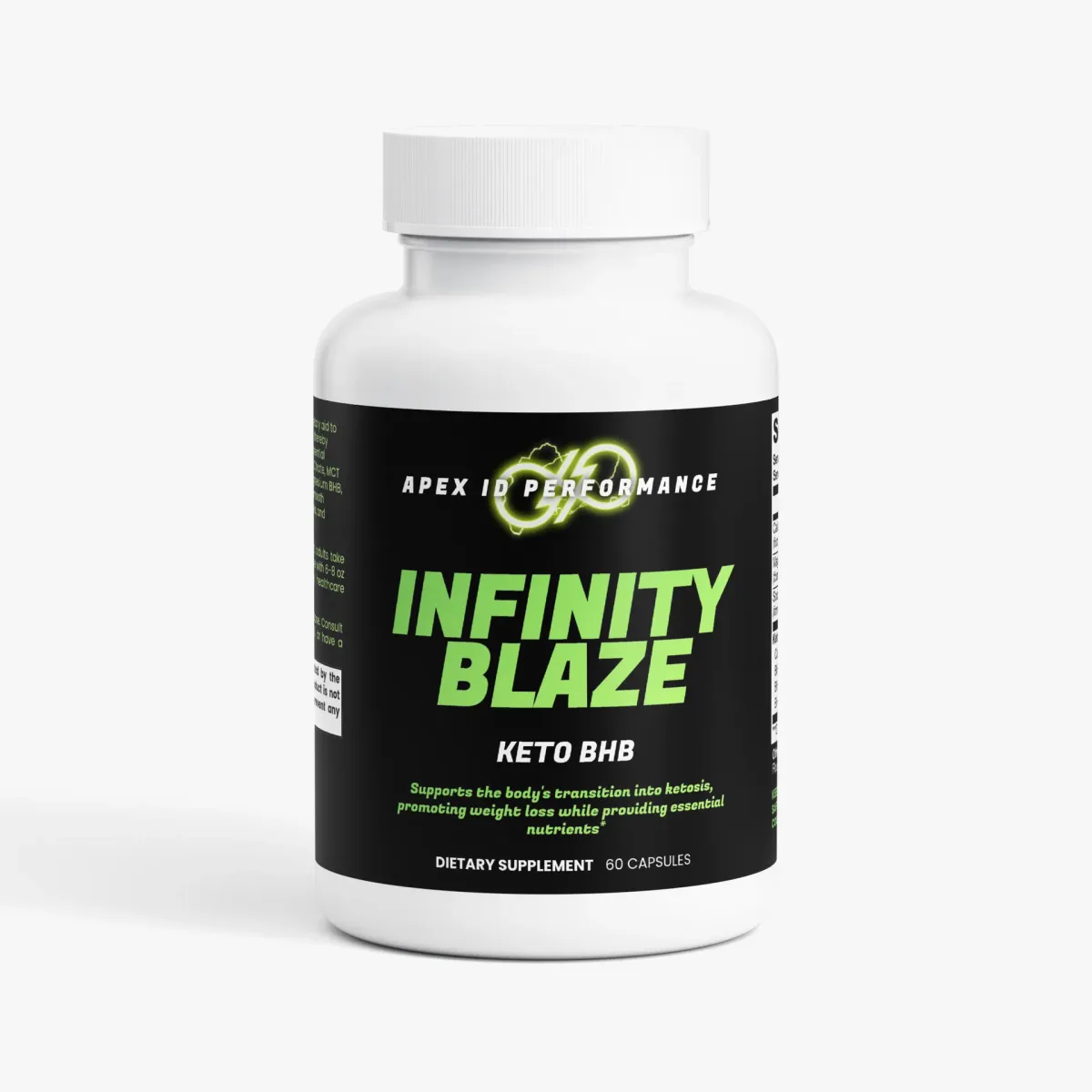 Infinity Blaze Keto BHB product packaging