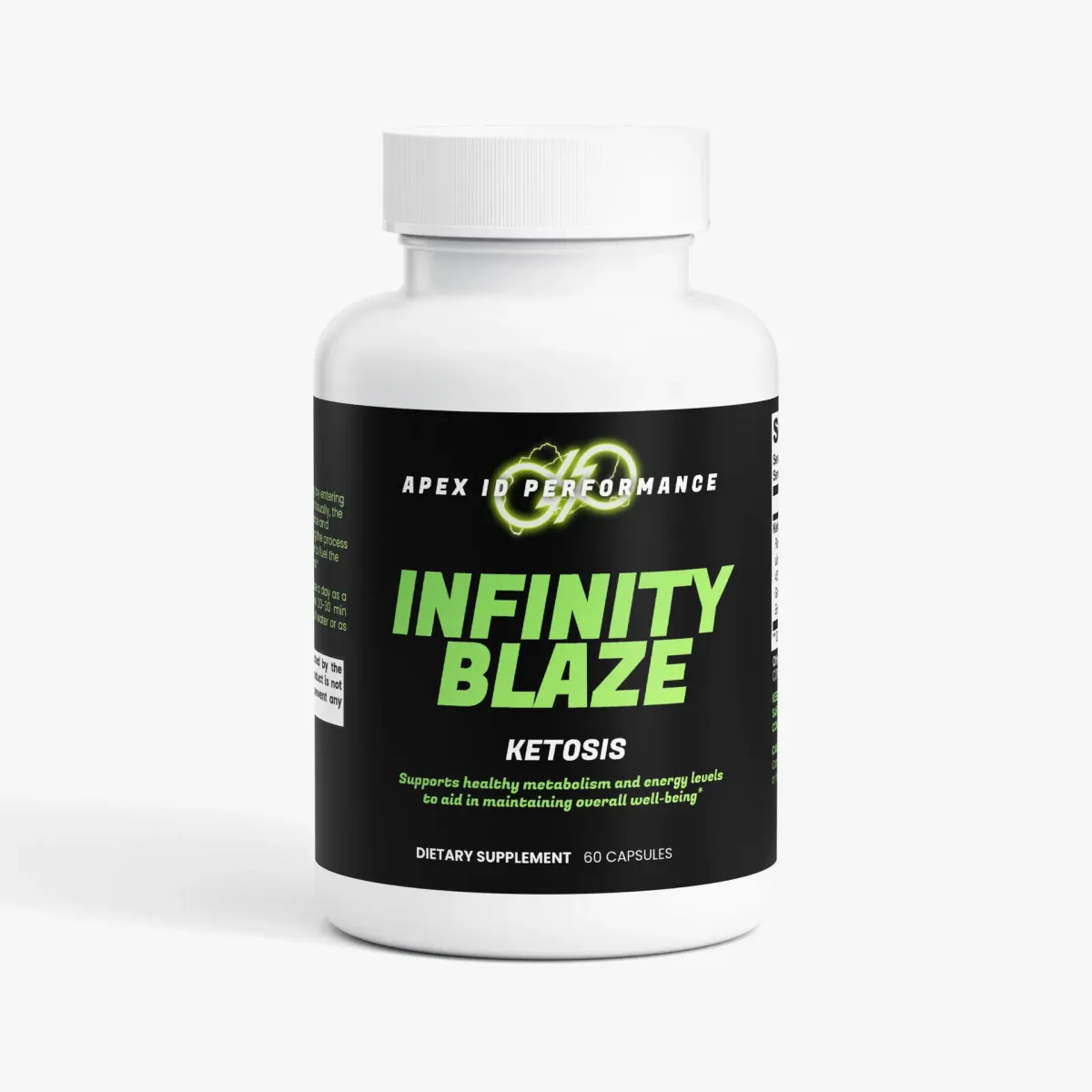 Infinity Blaze Ketosis product packaging