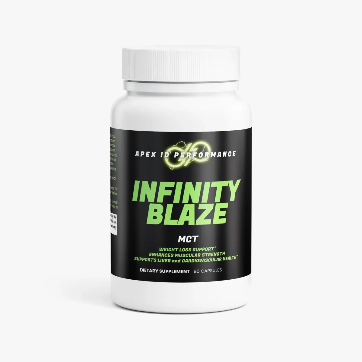Infinity Blaze MCT product packaging