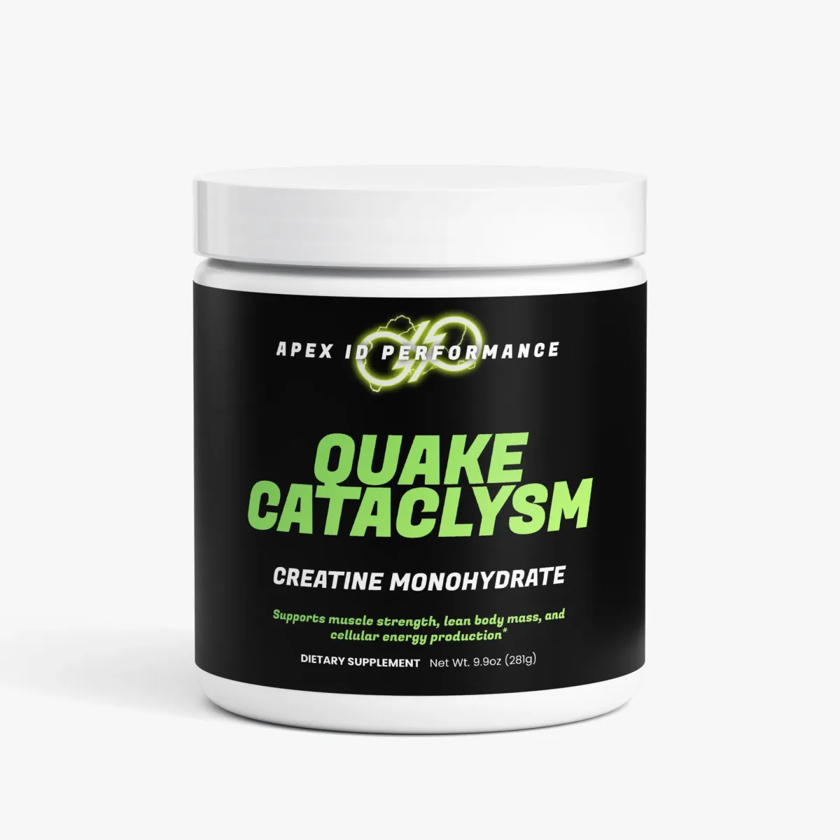 Quake Cataclysm - Creatine Monohydrate product packaging